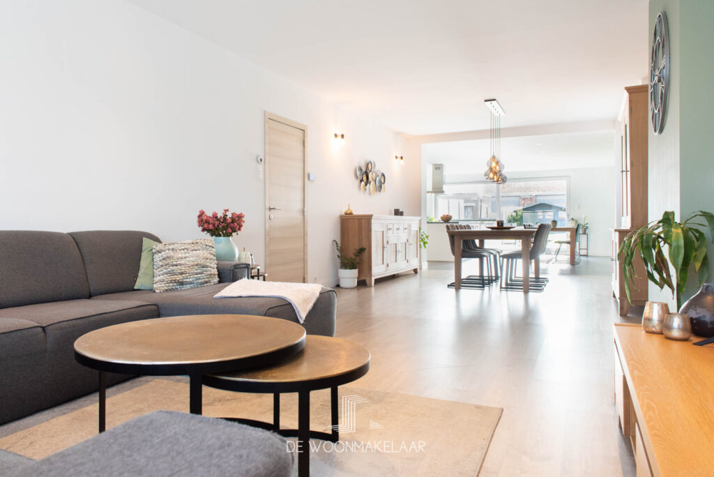 Halfopen bebouwing met 4 slaapkamers, zuidtuin en garage - Kapelstraat 149, Schelle - Te koop via De Woonmakelaar