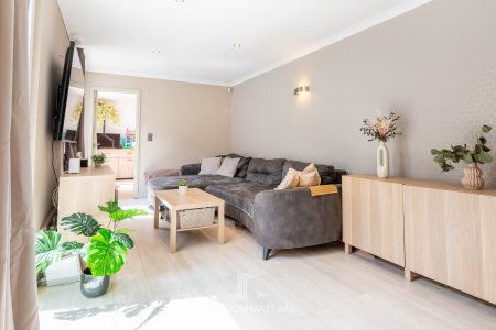 Gelijkvloers appartement met 3 slaapkamers, diepe tuin en garage in Hemiksem - Saunierlei 44, Hemiksem - Te koop via De Woonmakelaar