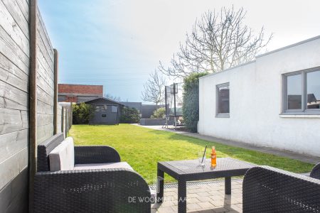 Halfopen bebouwing met 4 slaapkamers, zuidtuin en garage - Kapelstraat 149, Schelle - Te koop via De Woonmakelaar